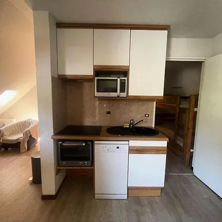 Apheratz-porte F57 - - Ravissant T2 Pour 6 Personnes Avec Parking Prive Et Magnifique Vue Mae-5731 Appartement Les Deux Alpes